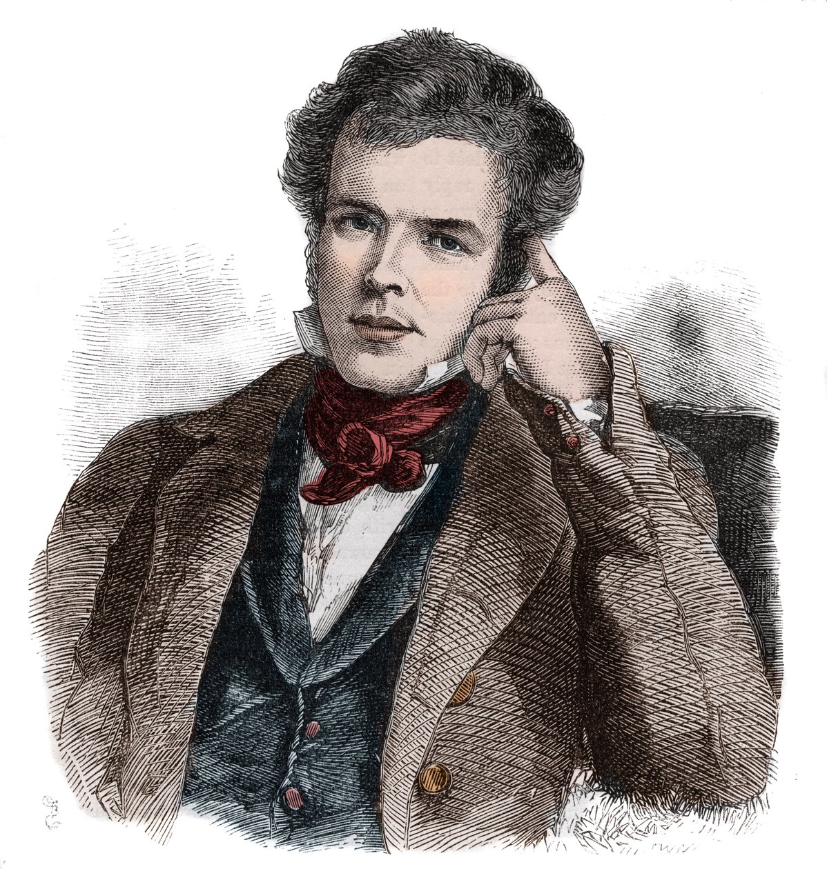 Sir William Webb Follett (1796-1845), englischer Anwalt und Politiker von Unknown artist
