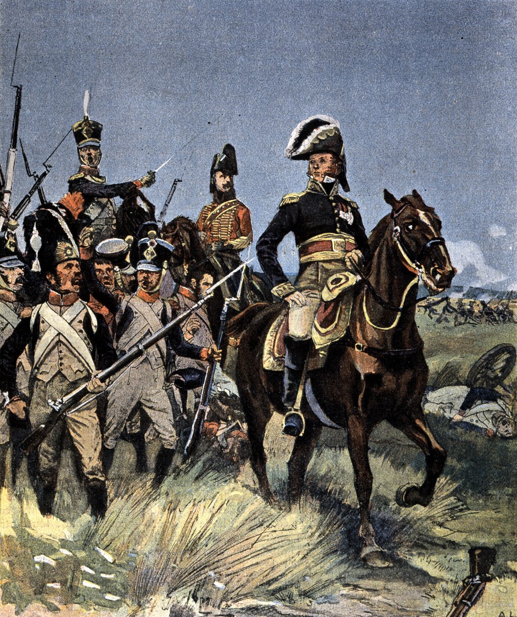 Die großen Schlachten - Marschall Michel Ney (1769-1815) bei Friedland, 14. Juni von Unknown artist