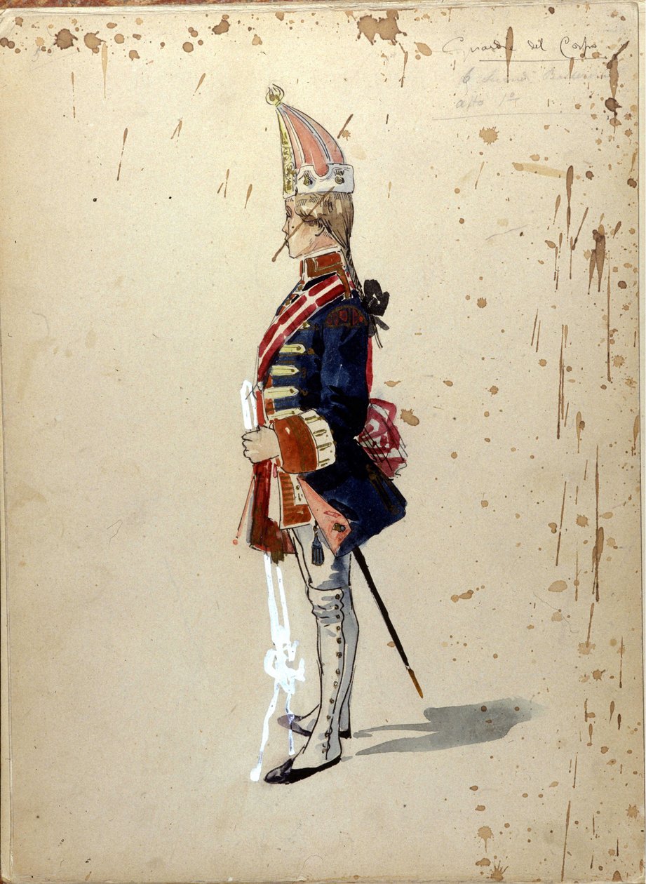 Die Dame von Pik: Oper komponiert 1890 von Piotr Iljitsch Tschaikowski von Unknown artist
