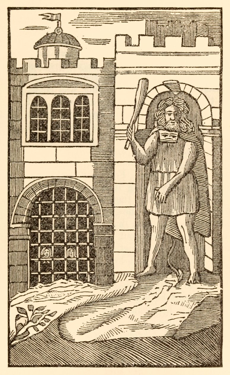Die Pilger jetzt, um das Fleisch zu befriedigen aus Der Pilgerreise von dieser Welt in die zukünftige Welt von John Bunyan von Unknown