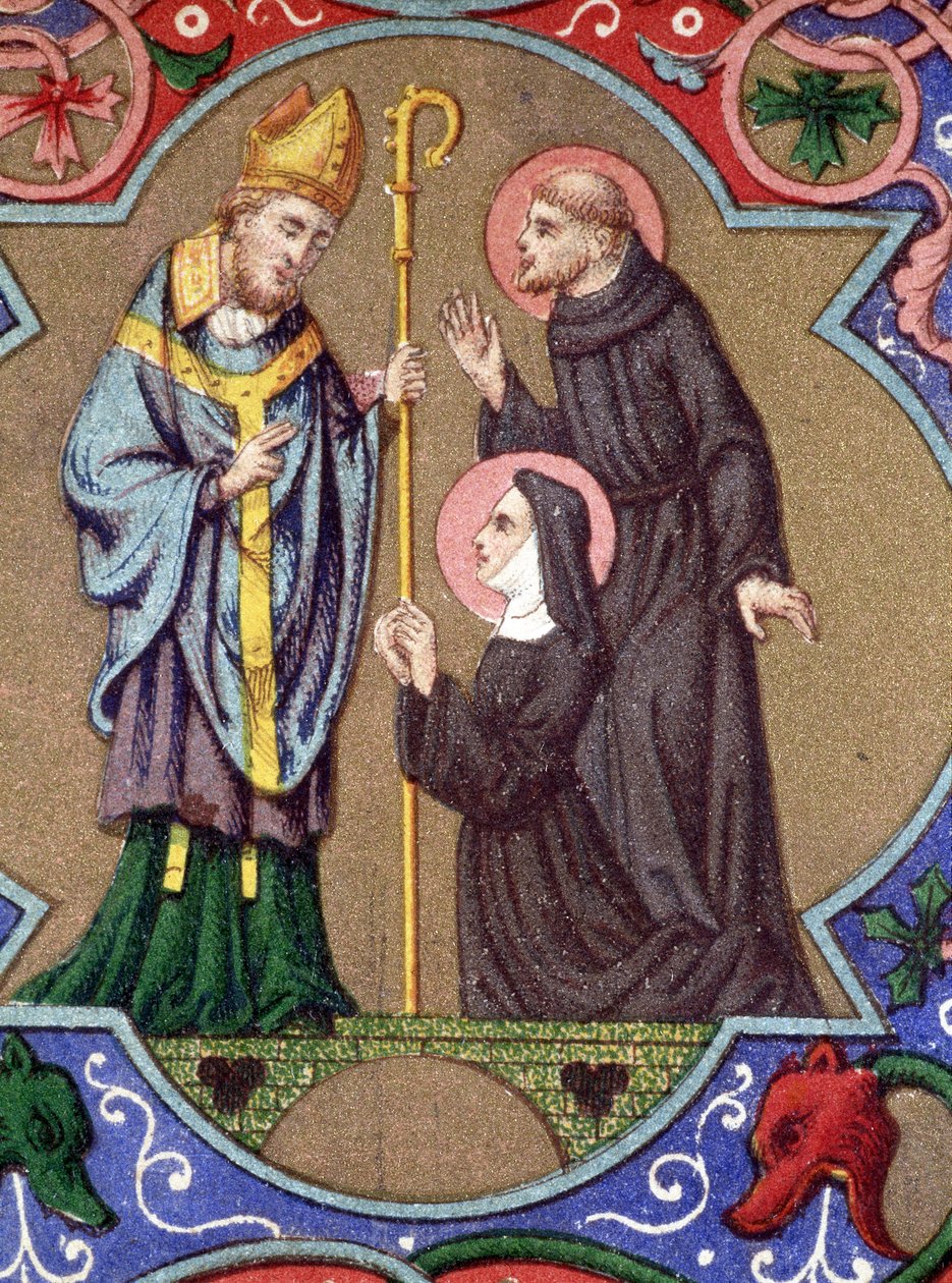 Das Leben des heiligen Franz von Assisi, frühes 20. Jahrhundert von Unknown Artist