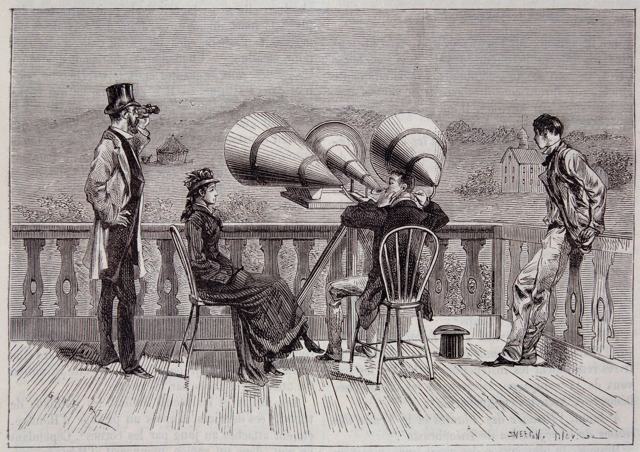 Das Megaphon von Thomas Edison - in „La Nature“ 1878 von Unknown artist