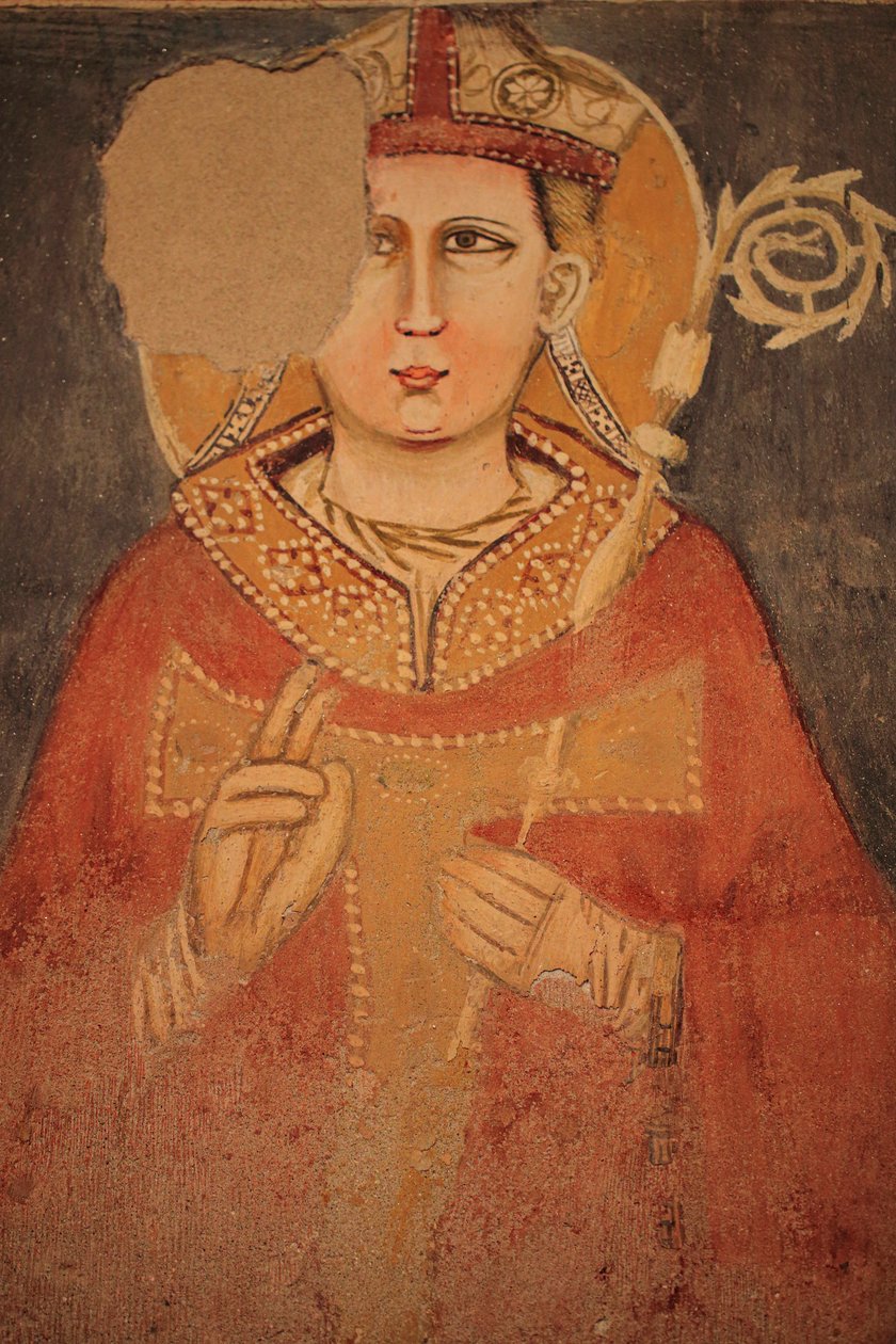 Wandfresko in San Zeno Maggiore, Verona von Unknown artist