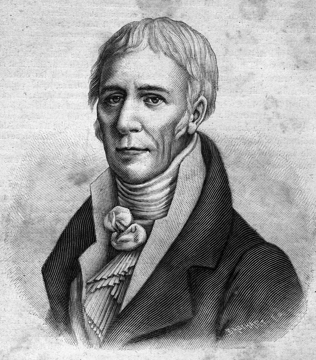 Porträt von Jean Baptiste Lamarck (1744-1829) - in „Les Contemporains“ von Unknown artist