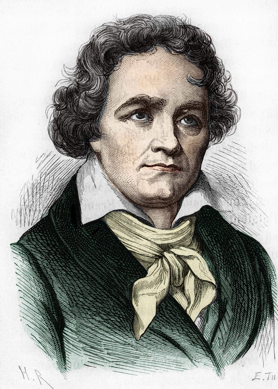 Porträt von Ludwig van Beethoven, deutscher Komponist (1770-1827) von Unknown artist