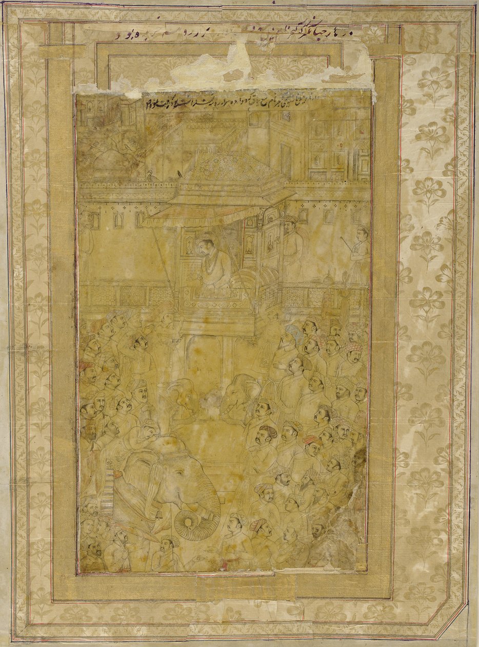 Ein Darbar von Jahangir von Unknown artist