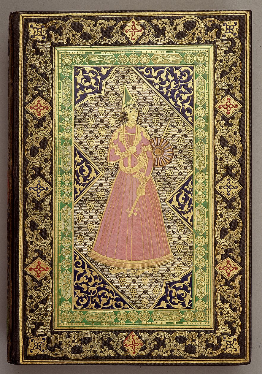 Ein Perser. Umschlag des Buches „Reise nach Persien“ von Prinz Alexis Soltykoff von Unknown artist