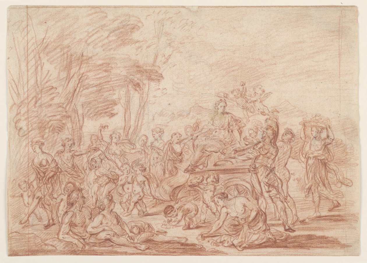 Allegorische Komposition von Unknown artist