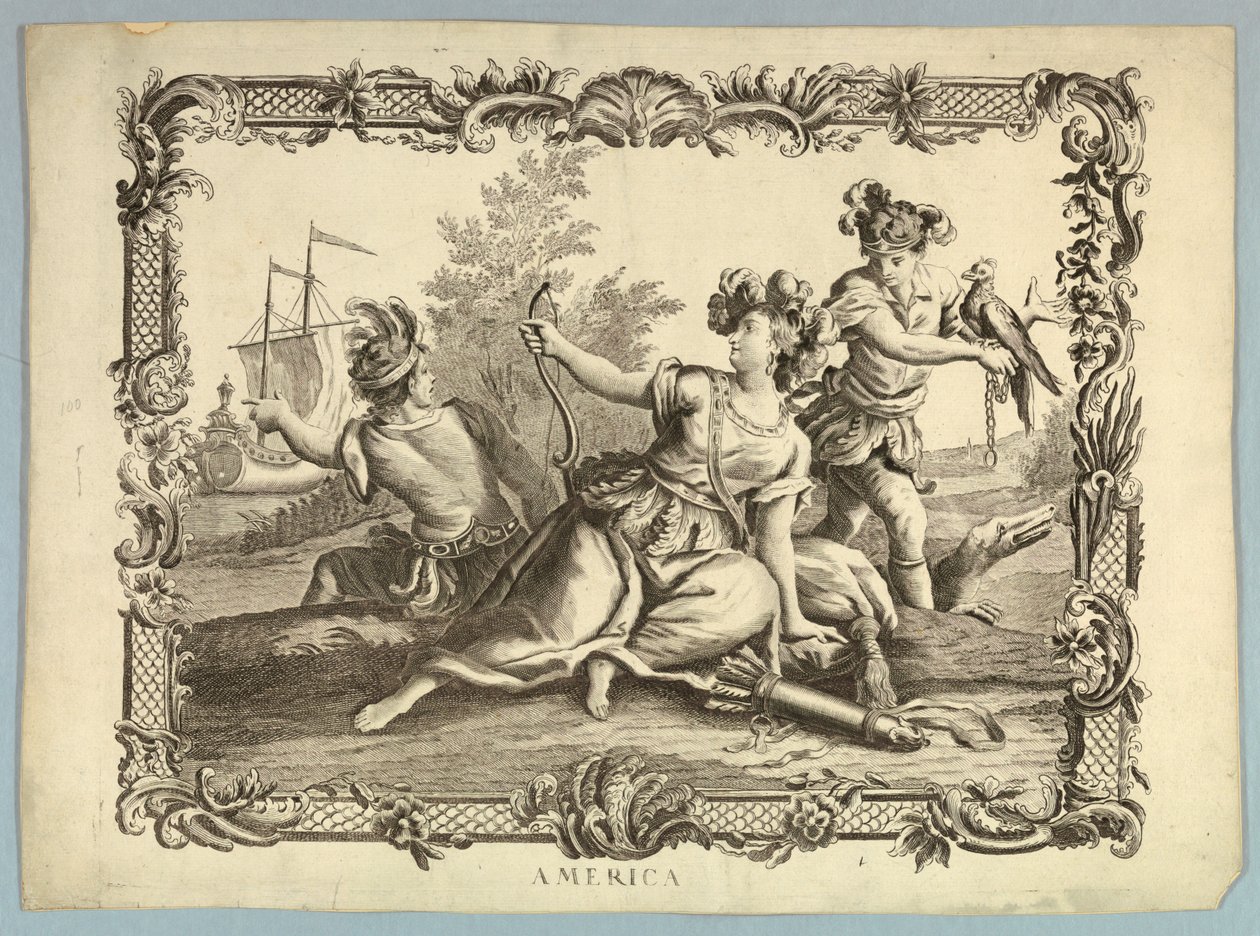 Amerika von Unknown artist