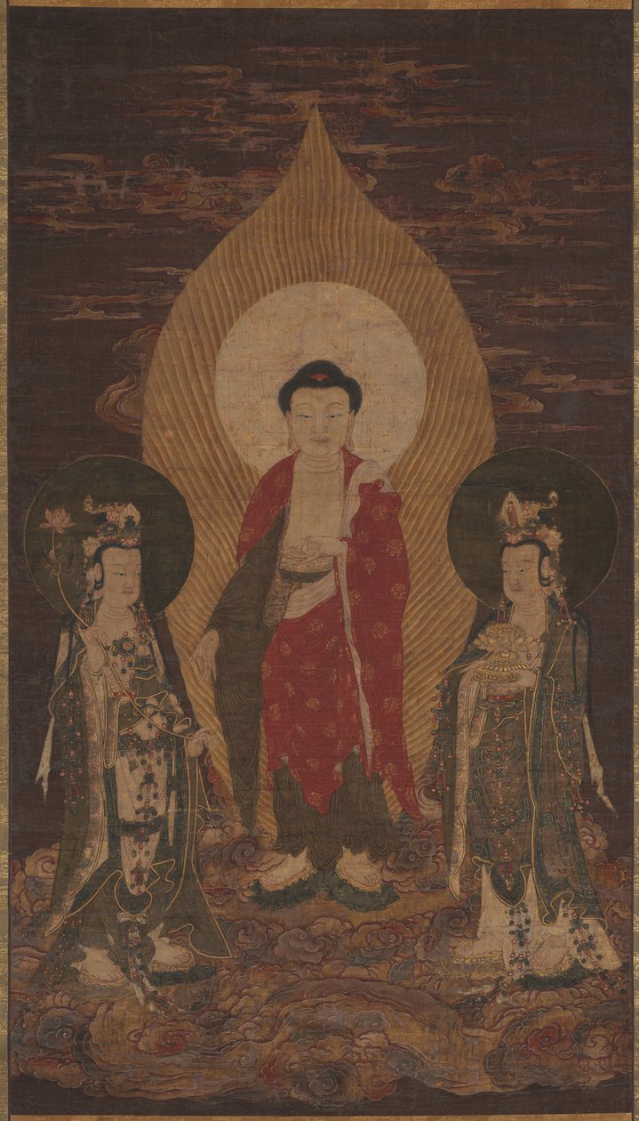 Amitābha-Triade von Unknown artist