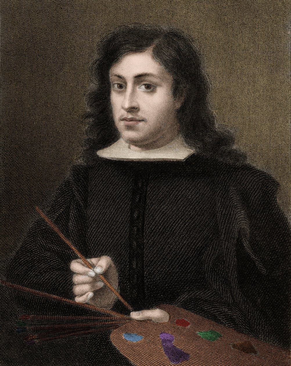 Bartolome Esteban Murillo ca. 1618-1682 - Gravur - 19. Jahrhundert von Unknown artist