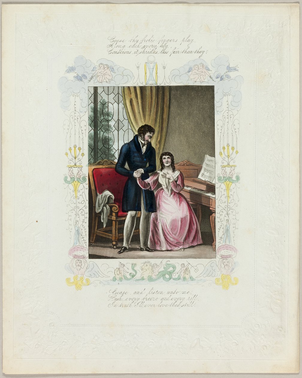 Hör auf, deine lustigen Finger zu spielen (Valentinstag) von Unknown artist