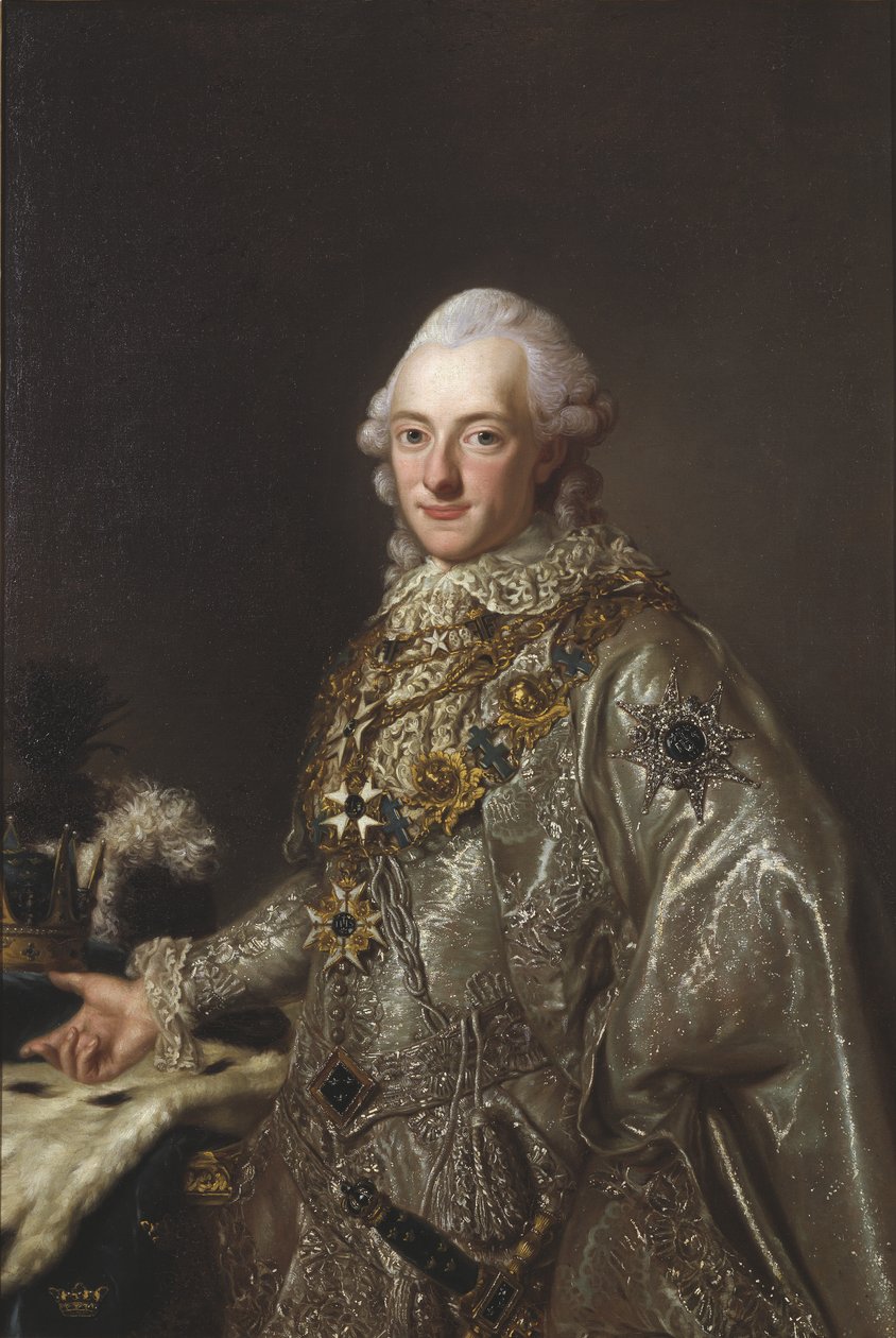 Porträt von König Karl XIII. von Schweden von Unknown artist