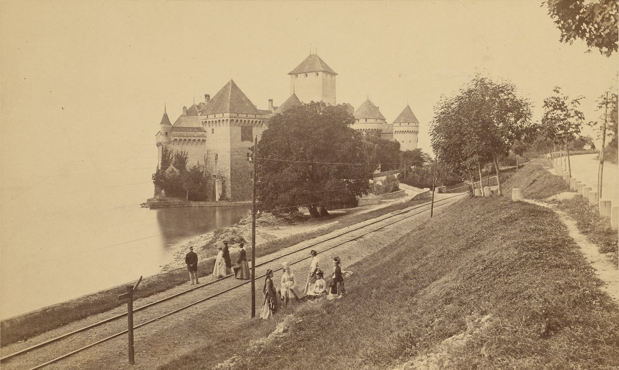 Schloss Chillon am Genfersee von Unknown artist