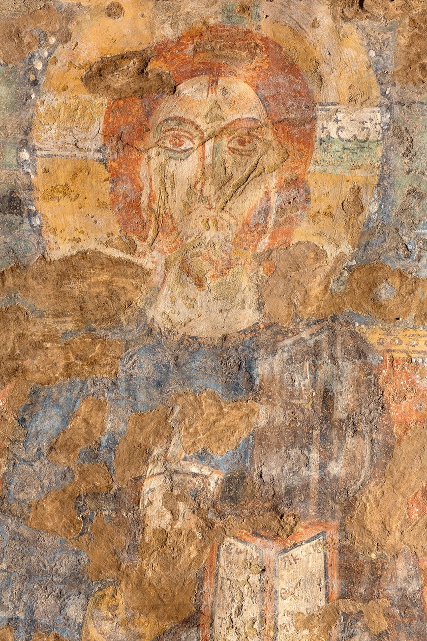 Christus segnet mit Maria Magdalena zu seinen Füßen (Detail) von Unknown artist