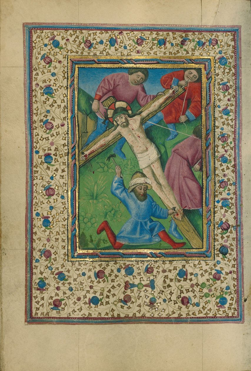 Christus ans Kreuz genagelt von Unknown artist