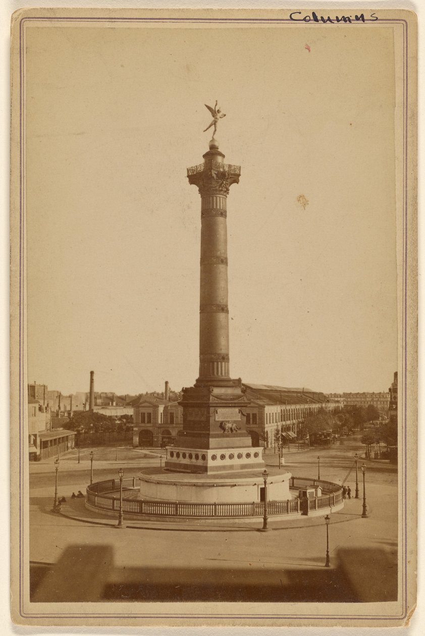 Säule der Bastille von Unknown artist