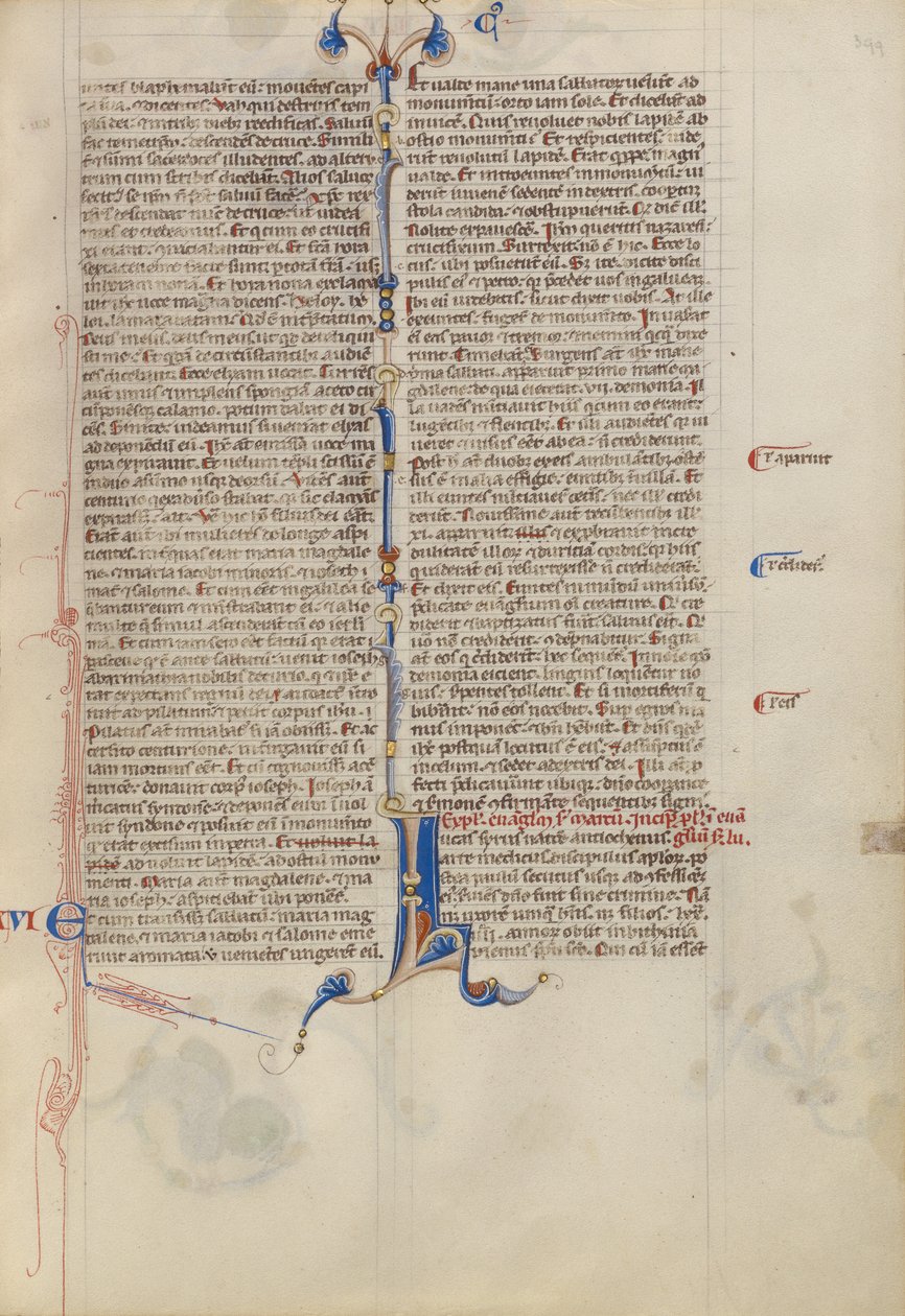Geschmücktes Initial L von Unknown artist