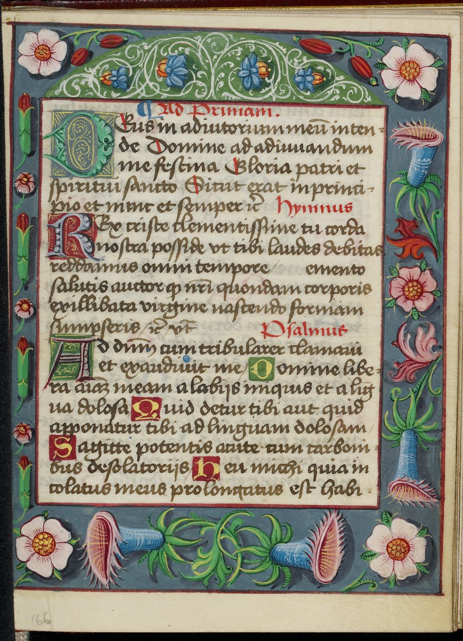 Geschmückte Textseite von Unknown artist