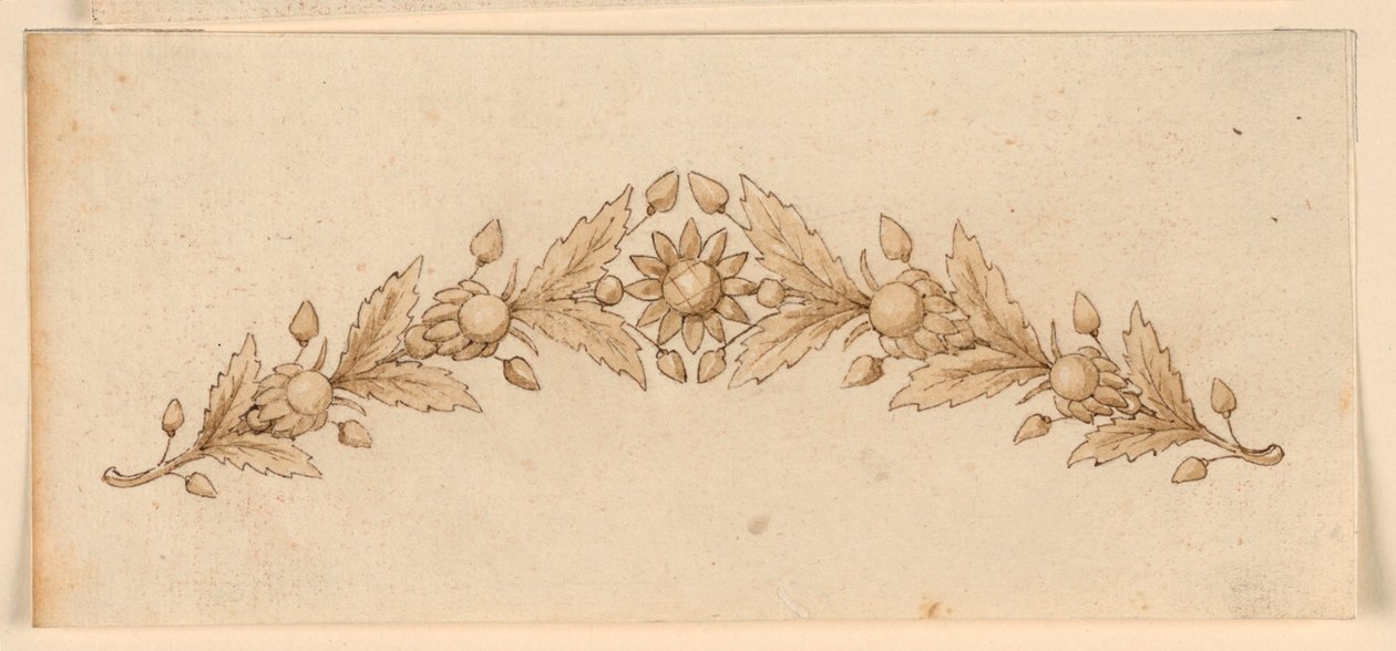 Entwurf für eine Krone von Unknown artist