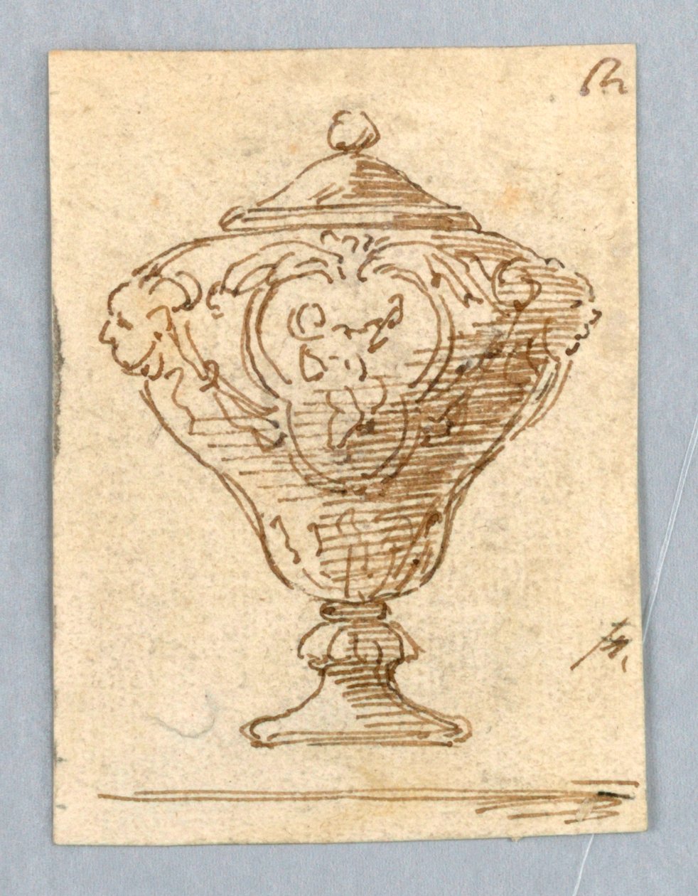 Entwurf für eine Vase von Unknown artist