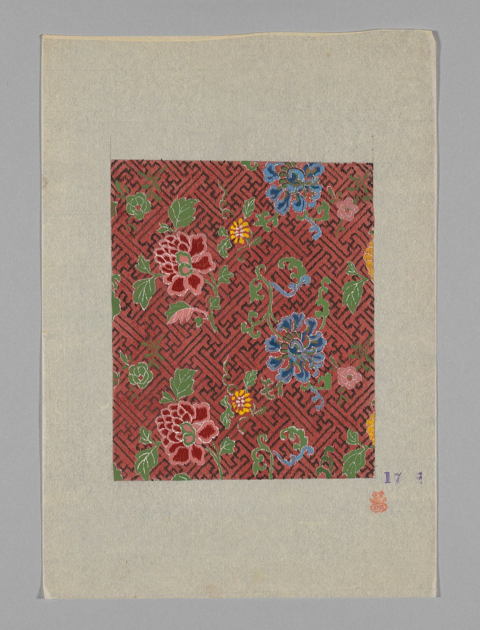 Entwurf auf Papier von Unknown artist
