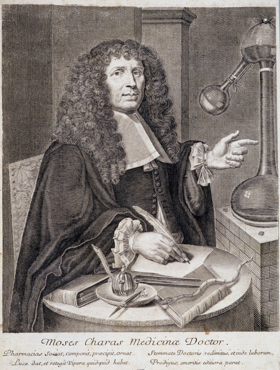 Doktor in seinem Labor von Unknown artist
