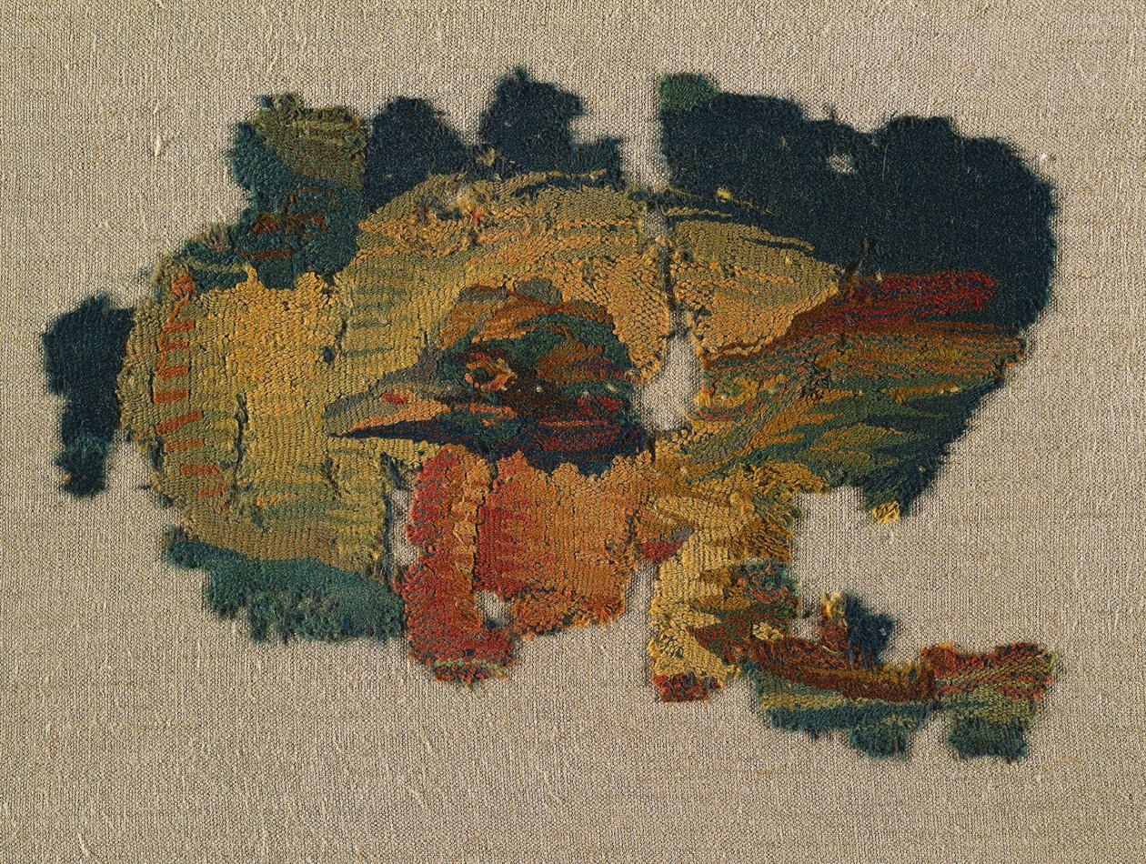Entenkopf von einem großen Vorhang von Unknown artist