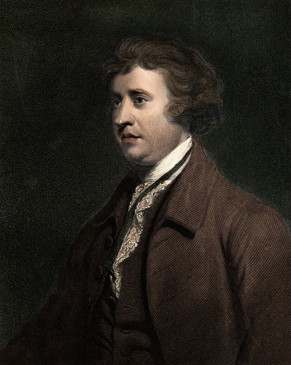 Edmund Burke (1729-1797) - Gravur - 19. Jahrhundert von Unknown artist