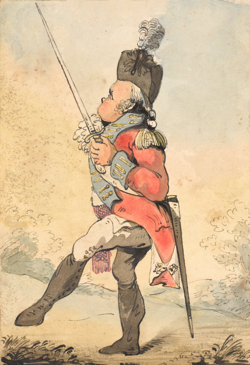 ?Egad, jetzt habe ich es oder der Teufel ist drin?, 1796 von Unknown artist