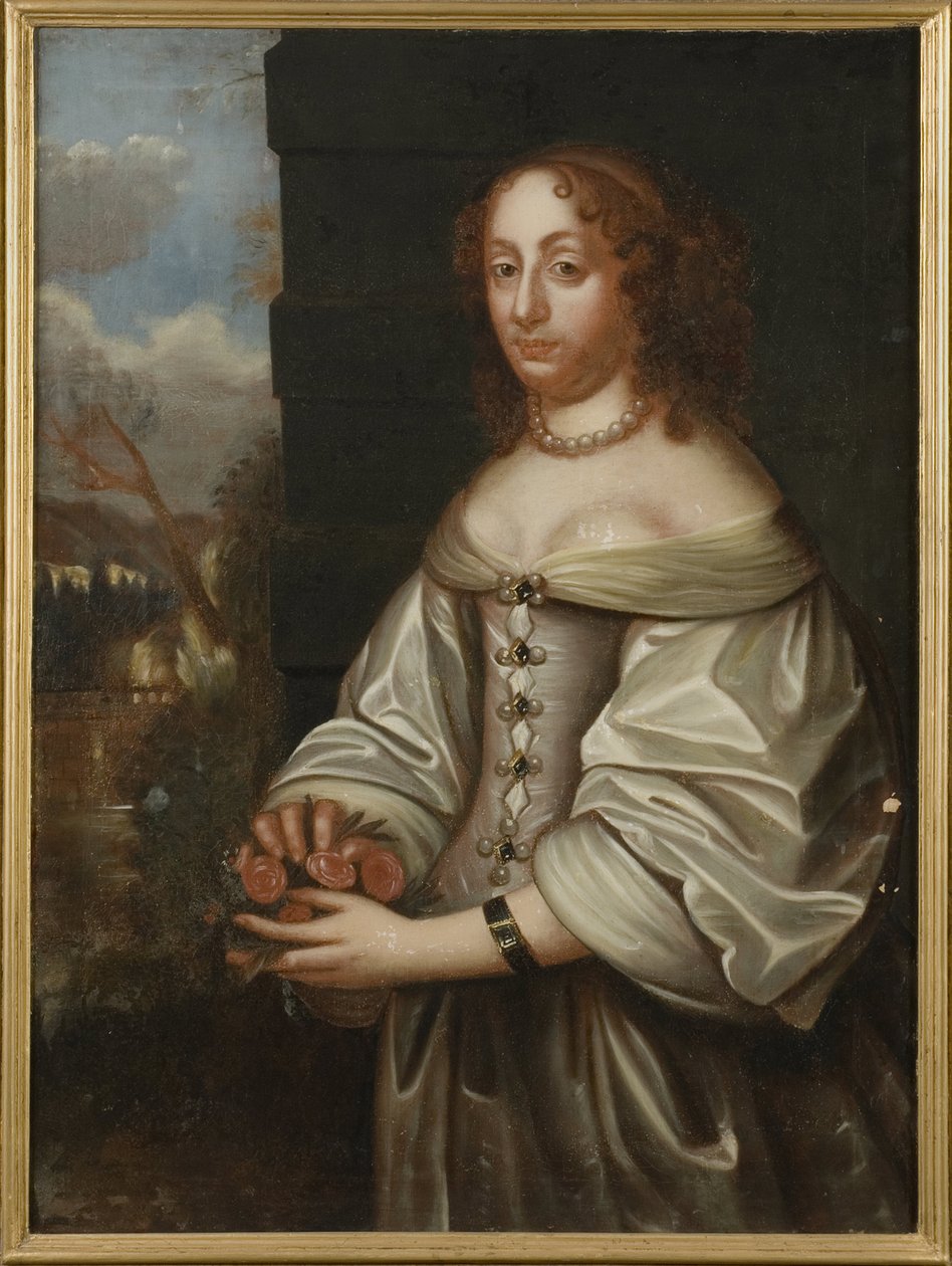 Porträt der Gräfin Palatine Eleonora Katharina von Zweibrücken, Landgräfin von Hessen-Eschwege von Unknown artist