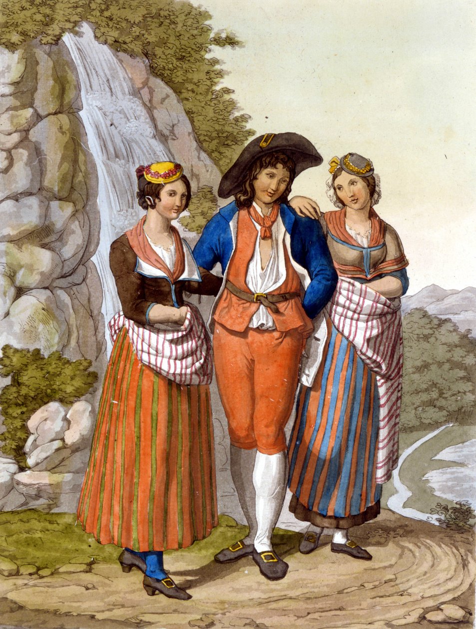 Gravur aus dem Ende des 18. Jahrhunderts von Unknown artist