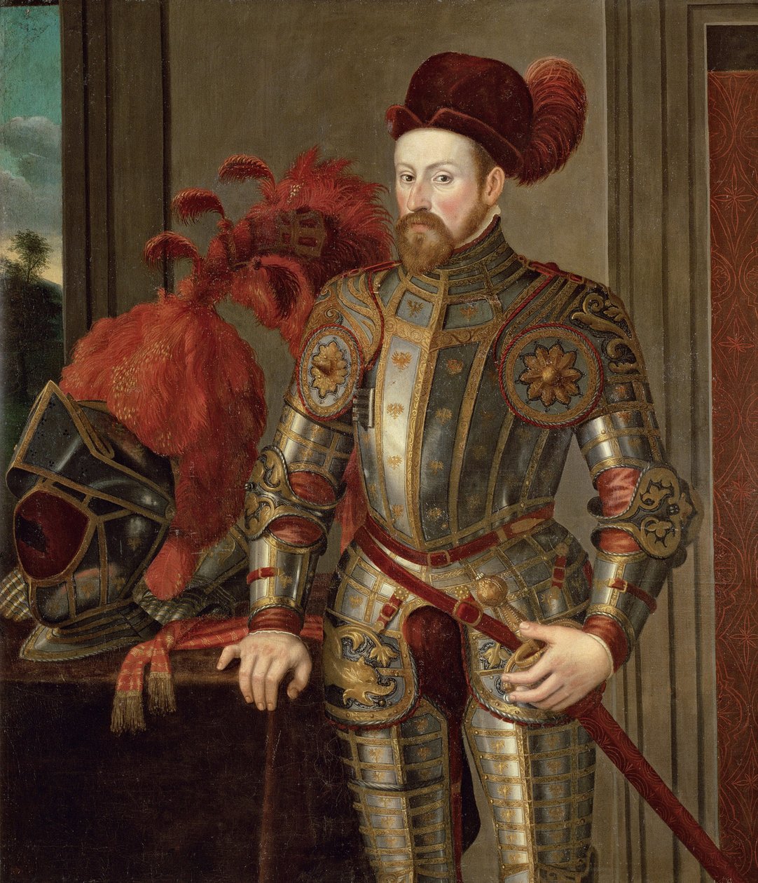 Porträt von Ferdinand II. von Tirol, Erzherzog von Österreich von Unknown artist