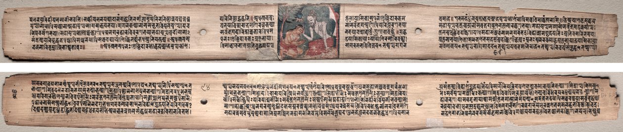 Folio 94, aus einem Gandavyuha-Sutra (Schrift der höchsten Anordnung) von Unknown artist