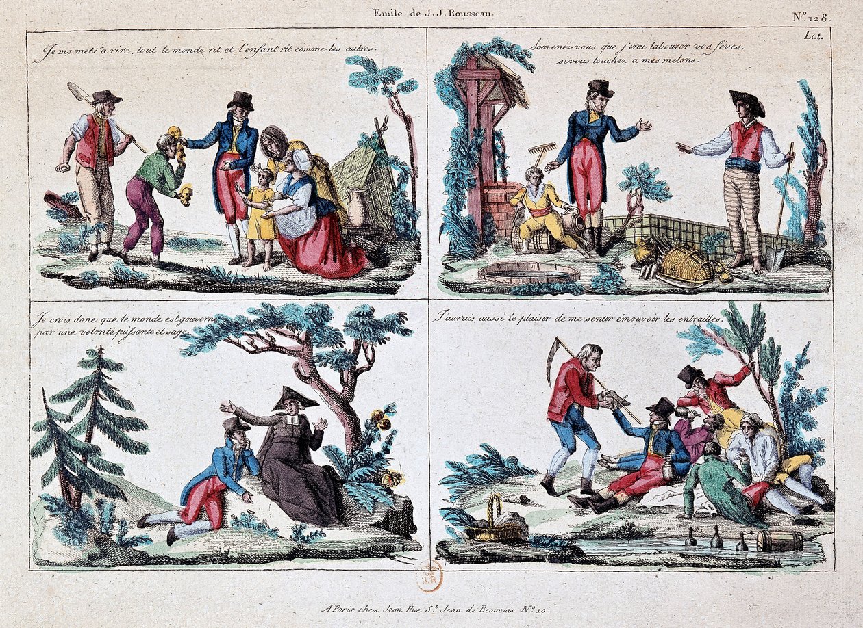 Illustrationen des Buches „L