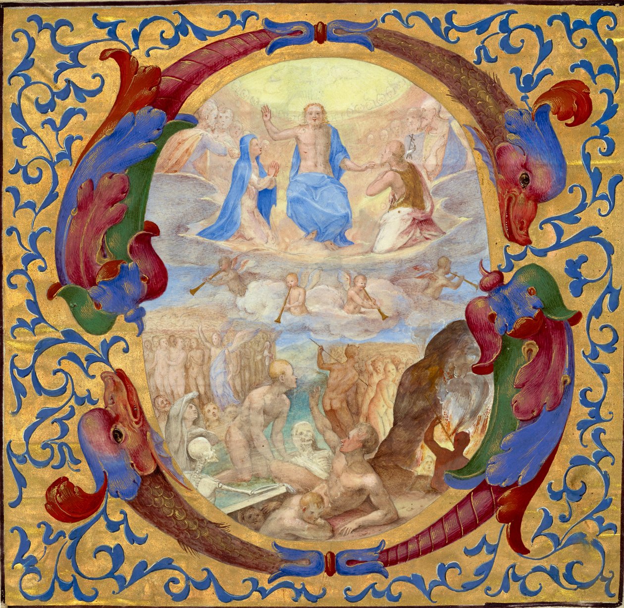 Initial S: Das Jüngste Gericht von Unknown artist