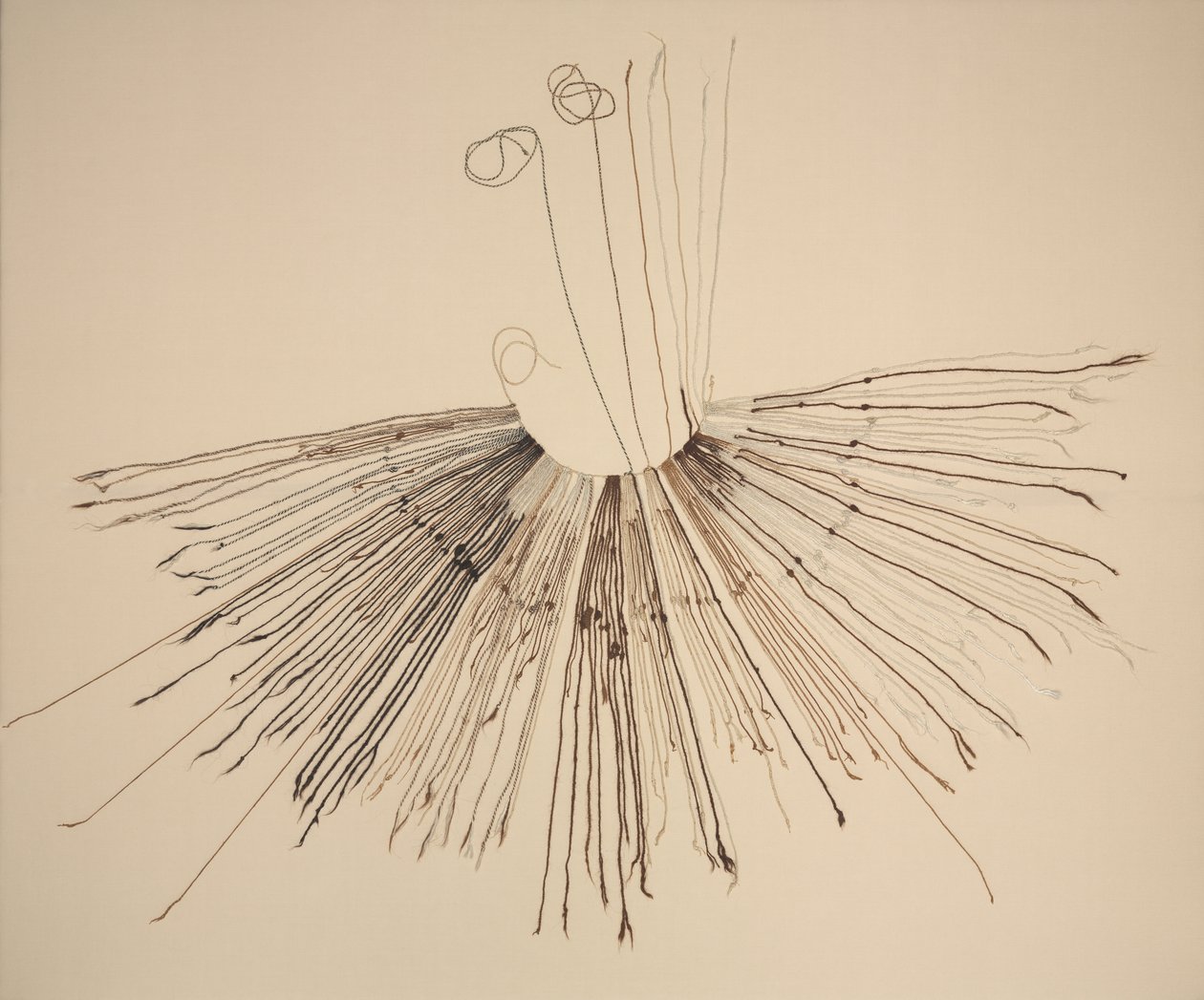 Inka Khipu (Faseraufzeichnungsgerät) von Unknown artist