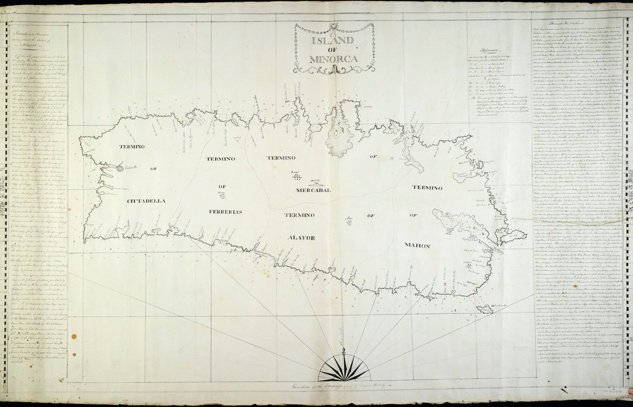 Insel Menorca von Unknown artist