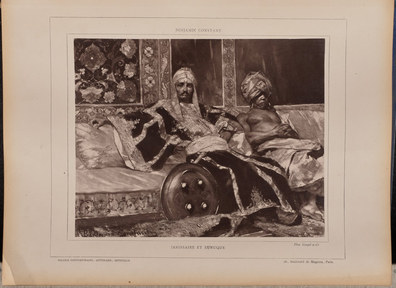 Janitschar und Eunuch von Unknown artist
