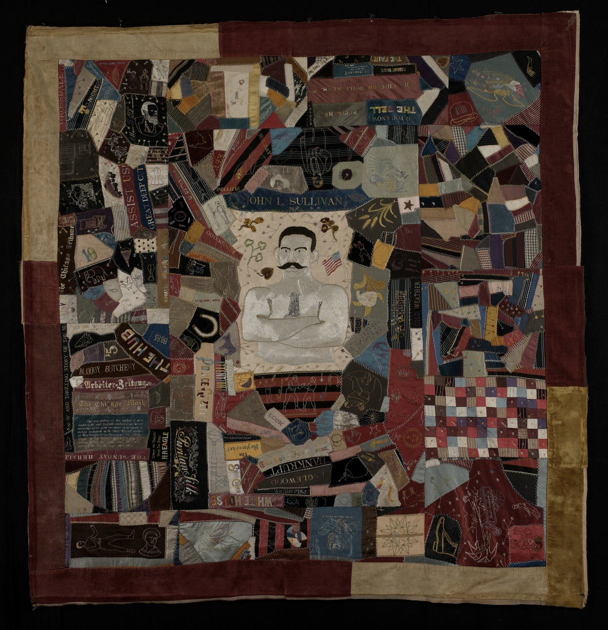 John L. Sullivan Quilt von Unknown artist