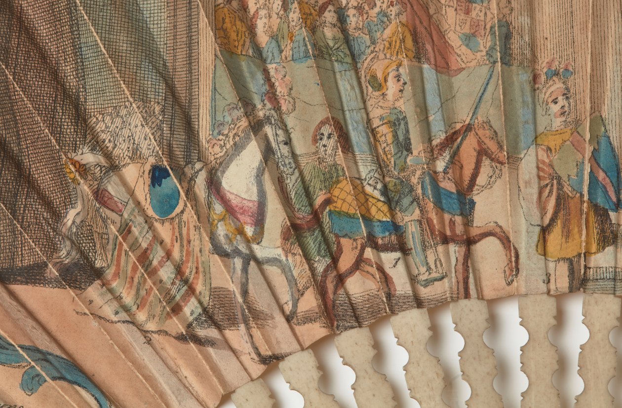 Krönungsfächer von König Georg III. von Unknown artist