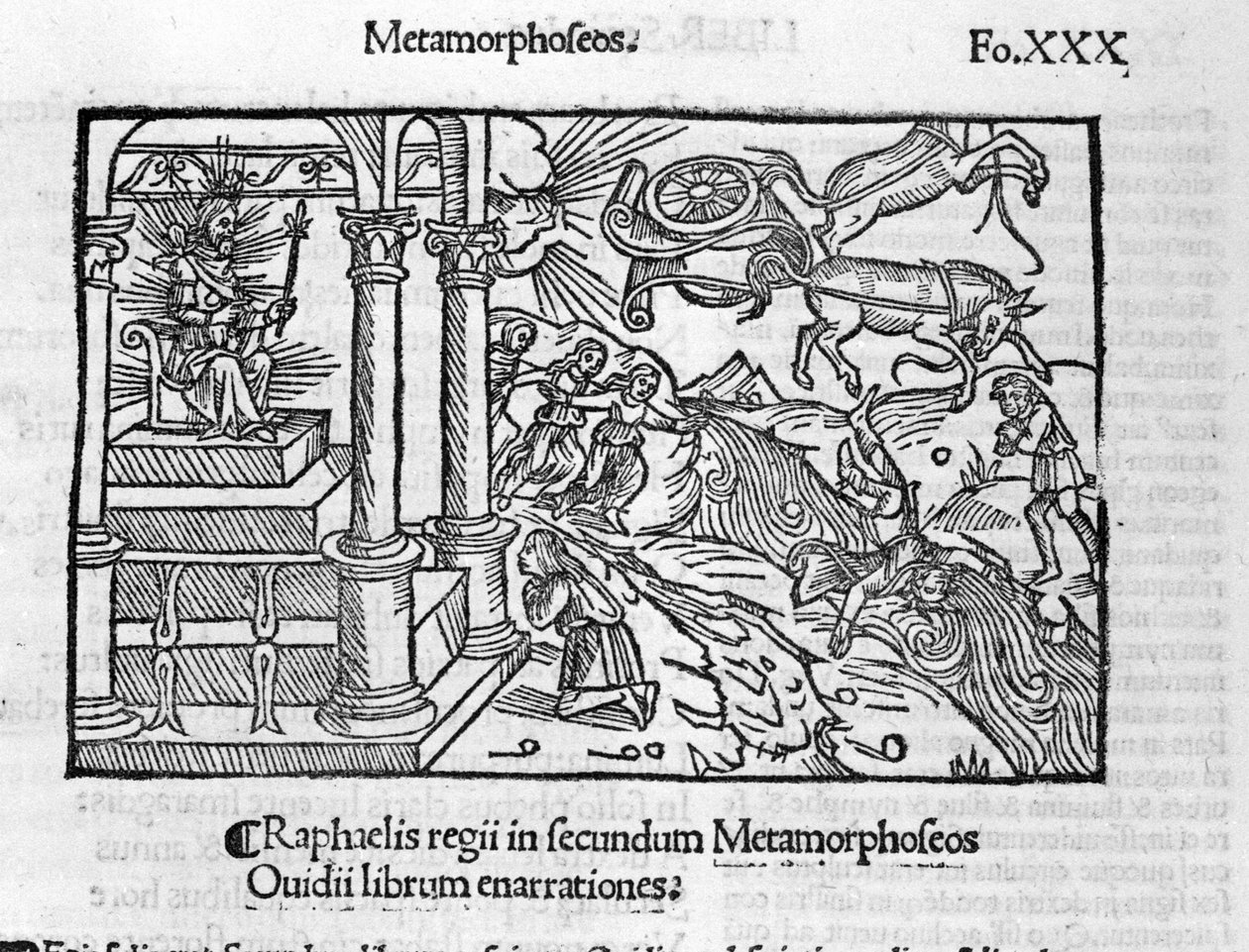 Der Sturz des Phaeton von Unknown artist