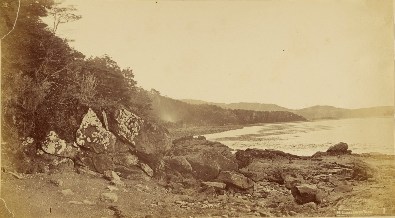 Laguna Dawson Island von Unknown artist