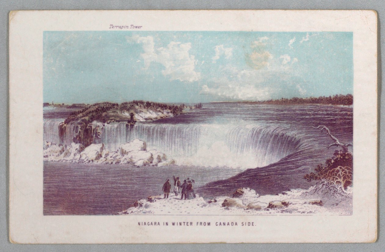 Niagara im Winter von der kanadischen Seite aus Die Wasserfälle von Niagara: Ein vollständiger Führer von Unknown artist