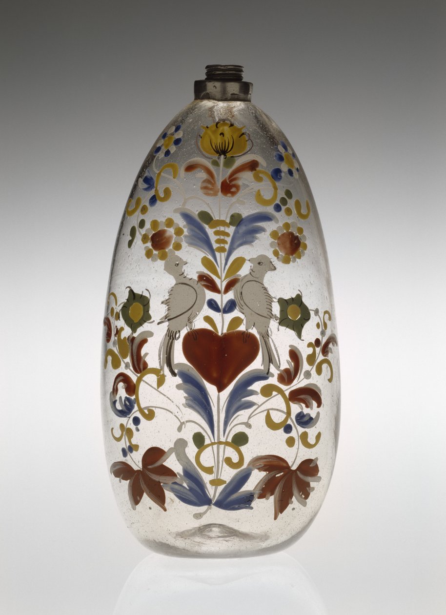 Still- oder Arzneiflasche, ca. 1750-1800 (Glas) von Unknown artist