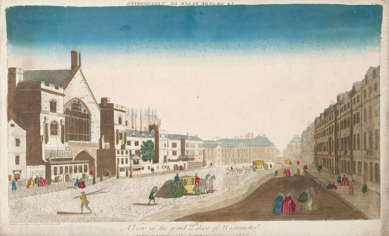 Palast von Westminster von Unknown artist