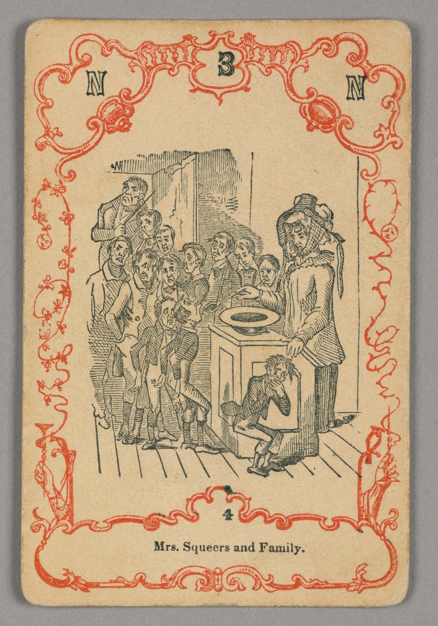 Spielkarte von Unknown artist