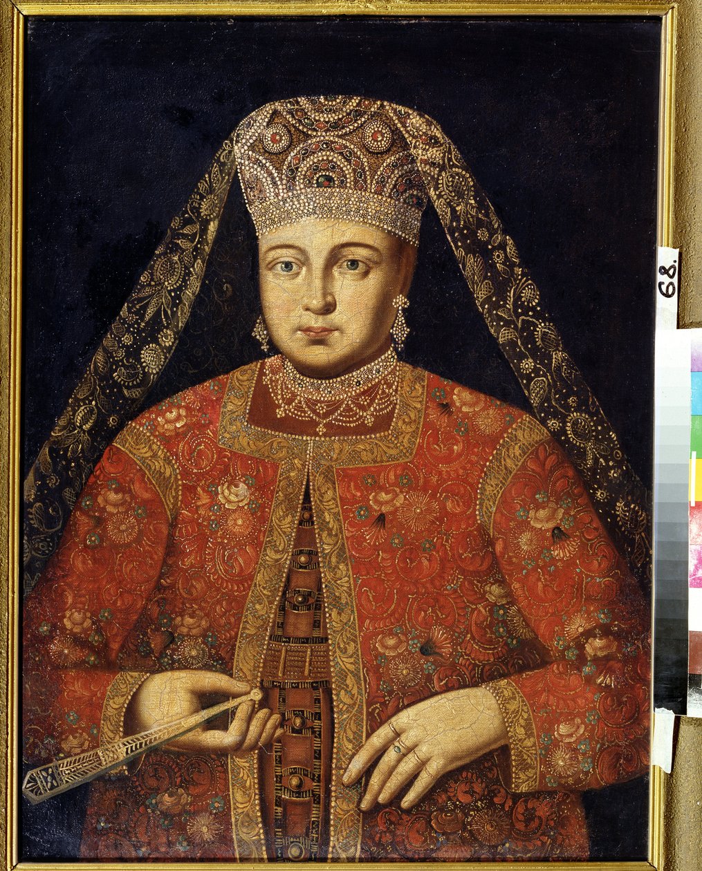 Porträt der Zarin Marfa Matveyevna von Unknown artist