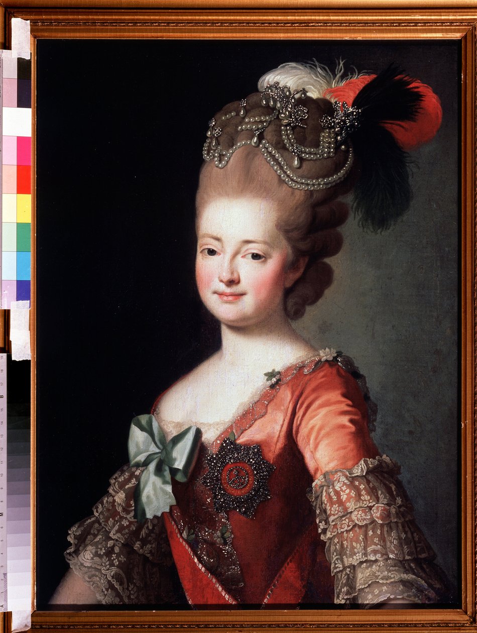 Porträt der Kaiserin Maria Feodorovna, Sophie Dorothea von Württemberg von Unknown artist