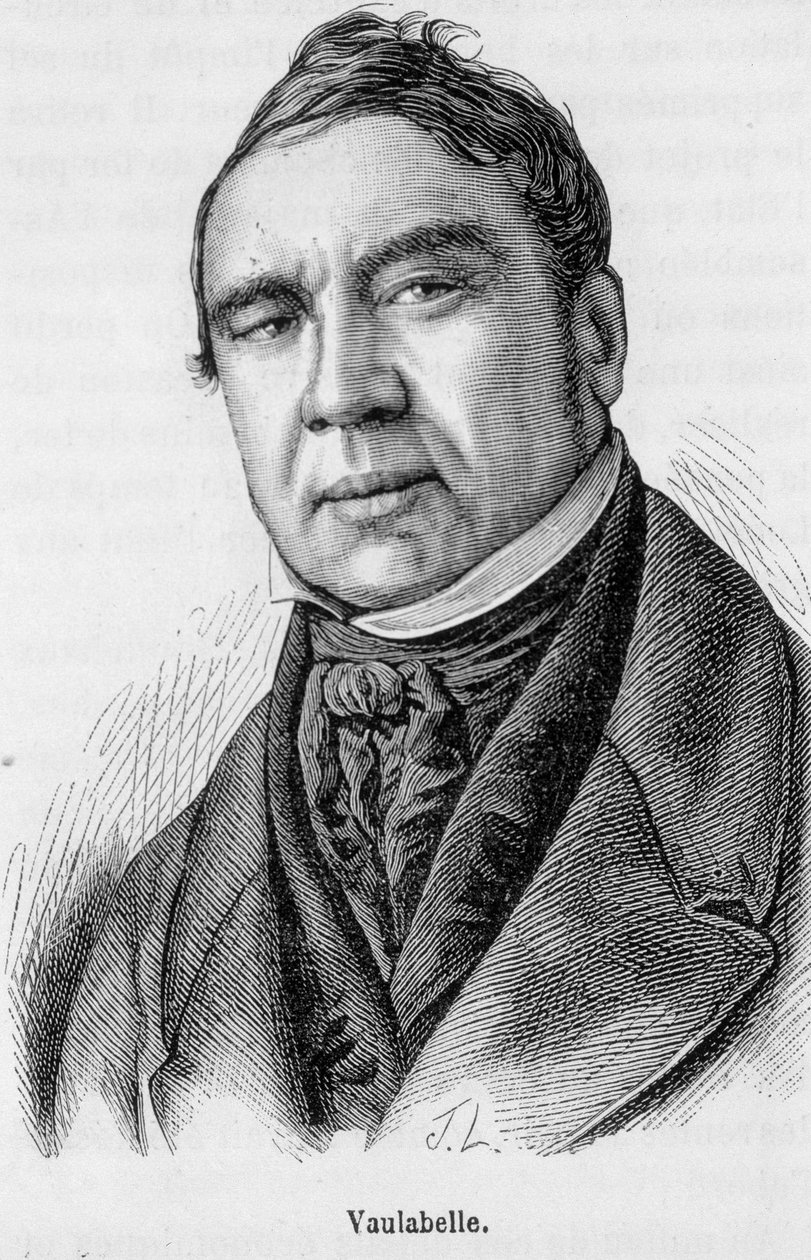 Porträt von Achille Tenaille de Vaulabelle (1799-1879), französischer Bildungsminister. von Unknown artist